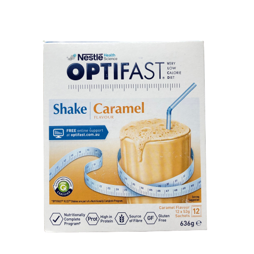 Optifast Caramel Shake 12 Pack
