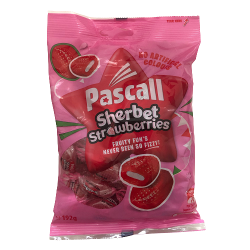 Pascall Sherbet Strawberries 192g