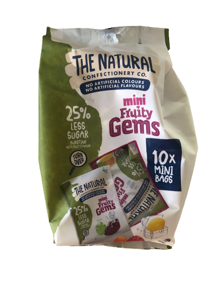 The Natural Confectionary Co Mini Fruity Gems 300g