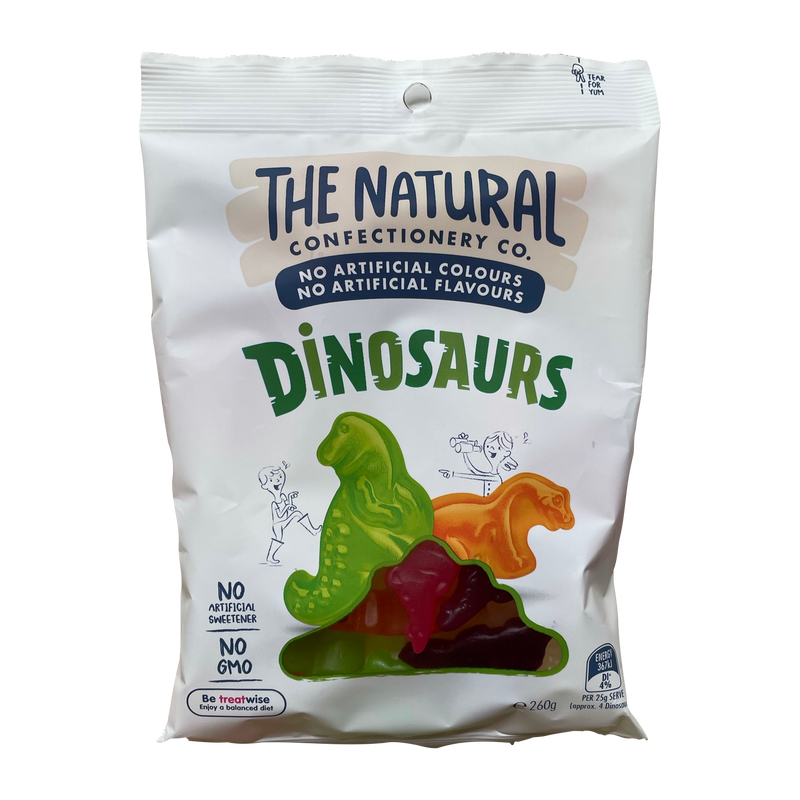 The Natural Confectionery Co Dinosaurs 260g