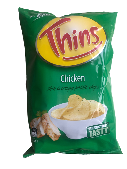 Thins Chips 175g (5 Flavours Available)