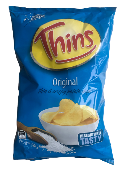 Thins Chips 175g (5 Flavours Available)
