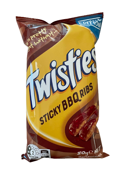 Twisties Sticky BBQ Ribs 80g
