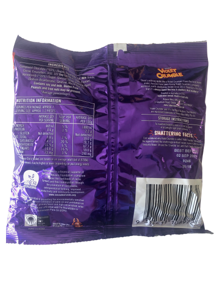 Violet Crumble Bite Size Chunks 180g