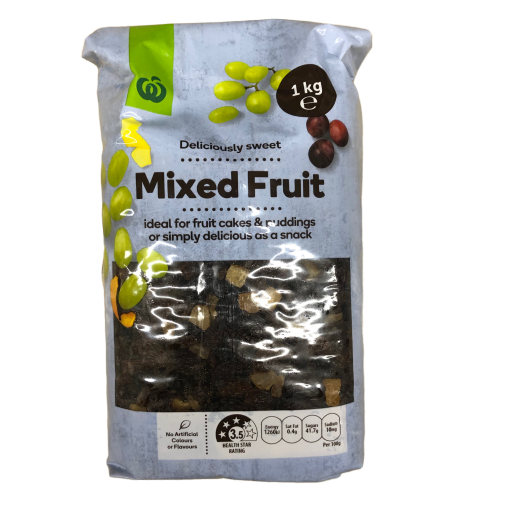 Mixed fruit 1kg - Woolworths