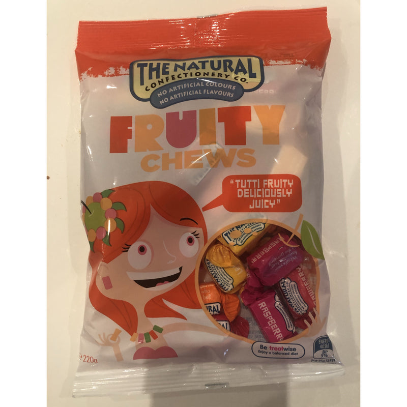 The Natural Confectionery Co. Fruity Chews 220g